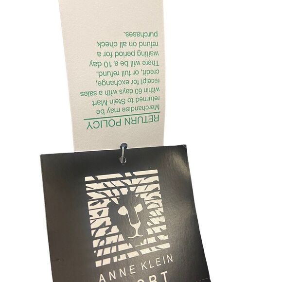 Anne Klein skirt size XL new with tags v necked tee cute look button accents - Picture 2 of 2